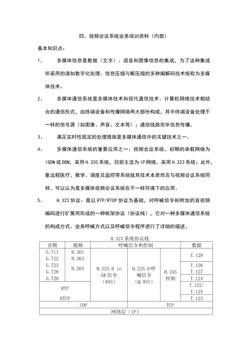 2025年视讯会议基本知识点_第1页
