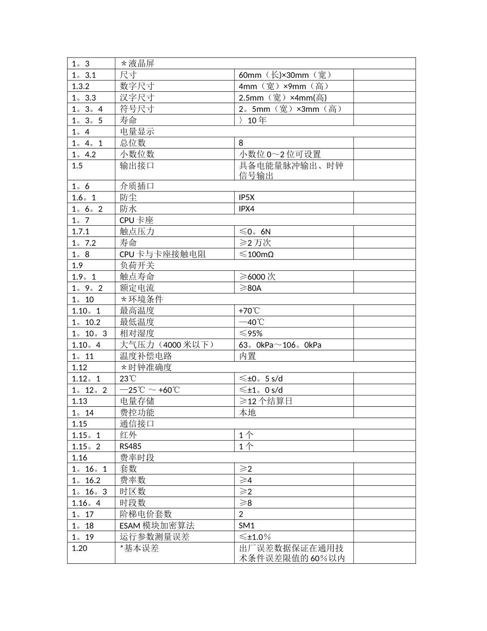 智能电能表招标技术规范_第2页