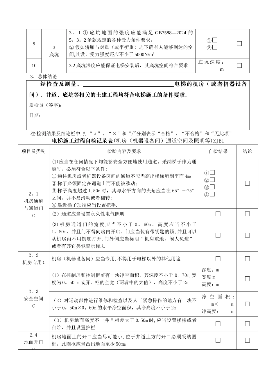 曳引电梯施工过程记录_第2页