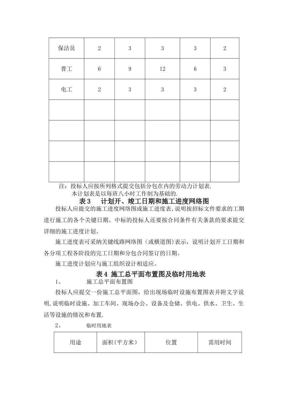 最全智能化拟投入的主要施工机械设备表_第3页