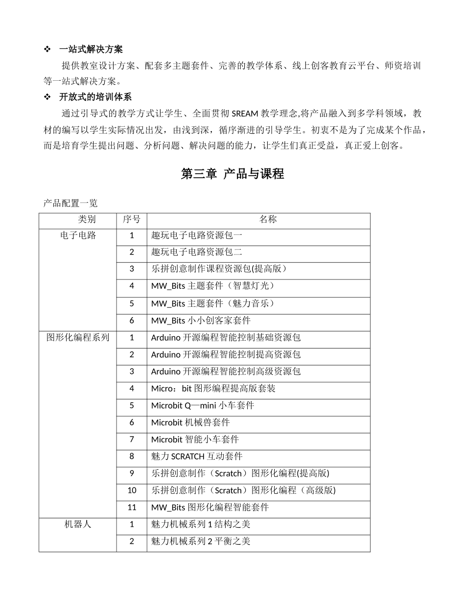 最新中小学创客空间建设解决方案_第3页