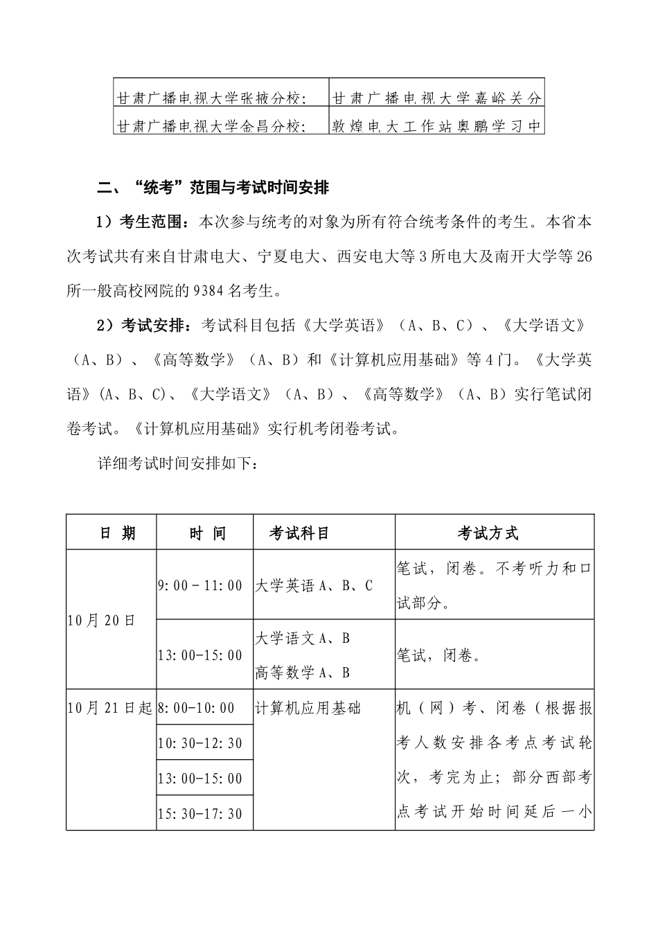 2025年甘肃广播电视大学远程教育管理中心文件_第2页