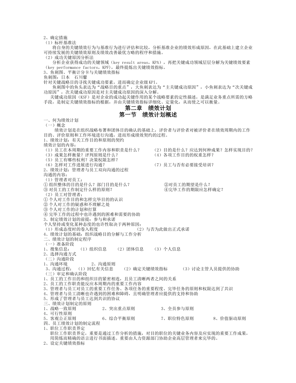 2025年绩效管理知识点总结_第3页