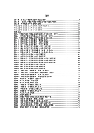 2025年环保公司人员考核制度