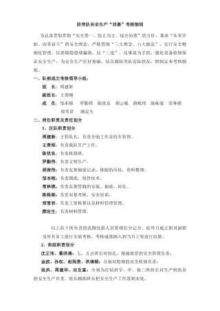 2025年糯东煤矿三级考核细则