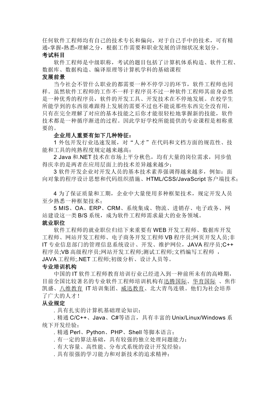 2025年软件开发工程师手册_第2页