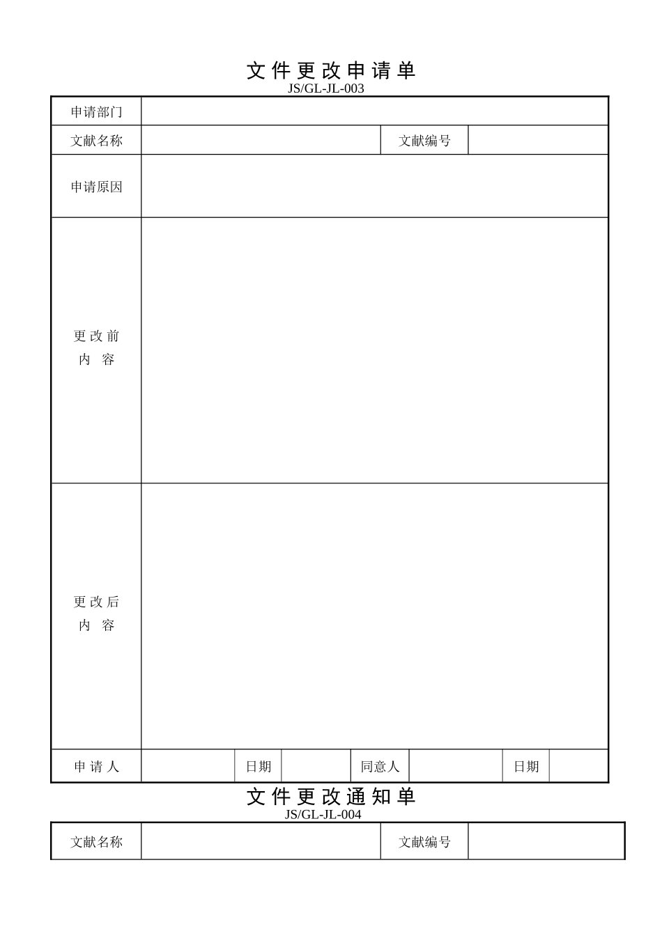 2025年ISO各类表格记录全套_第3页