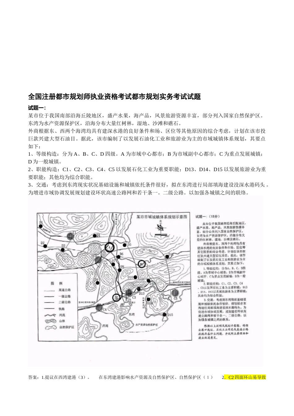 2025年注册城市规划师执业资格考试_第1页