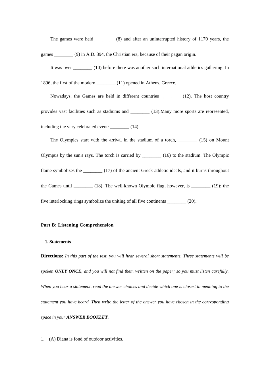 2025年3月中口真题精华版_第2页