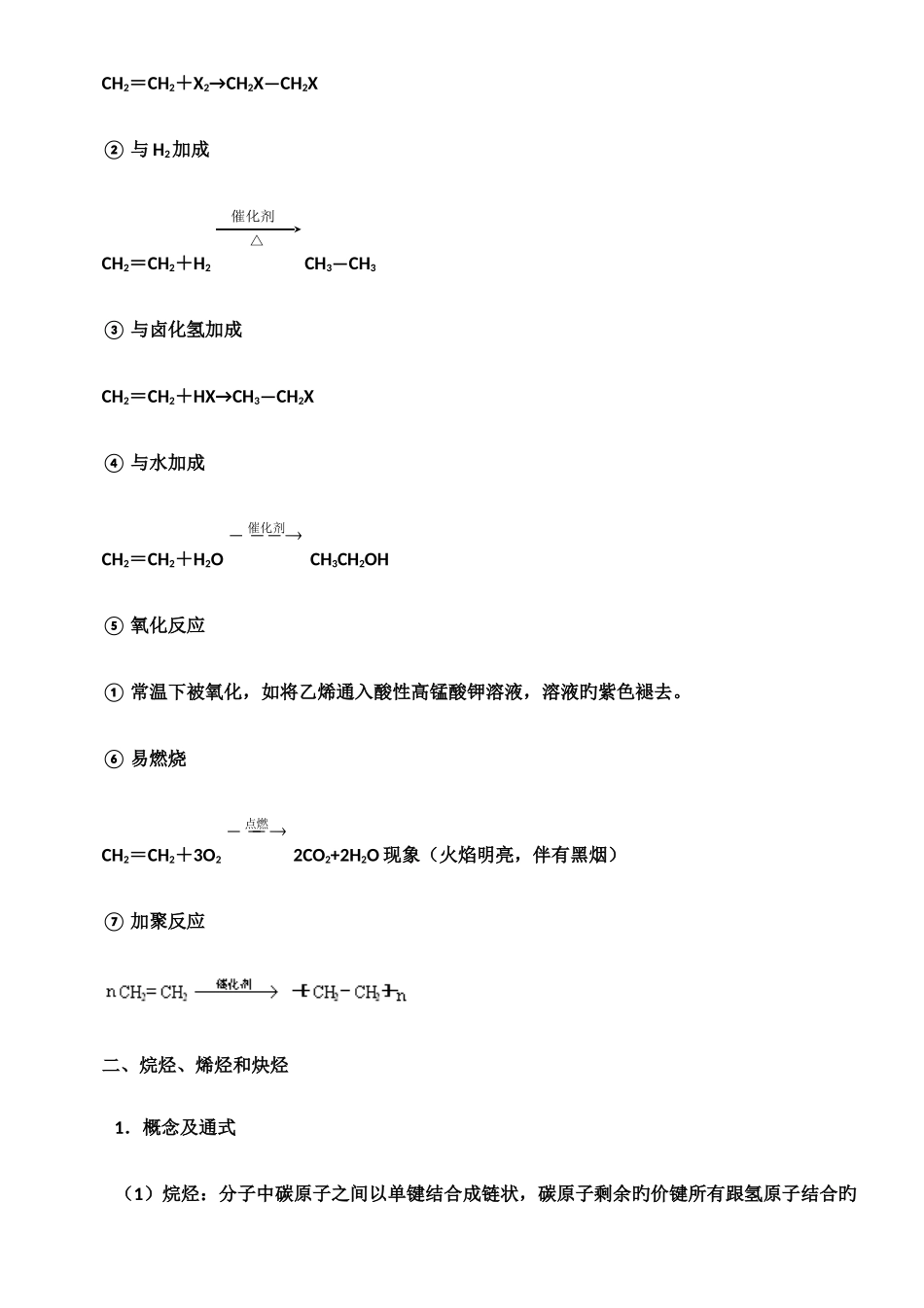 2025年高中化学选修知识点总结烃和卤代烃_第3页