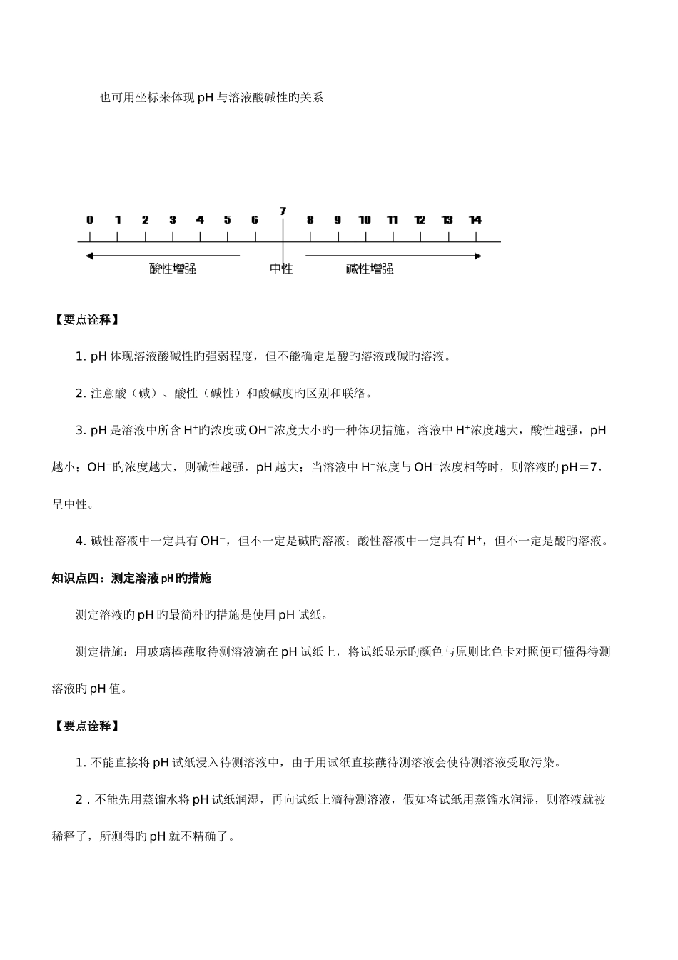 2025年酸和碱的中和反应知识点总结与练习_第3页