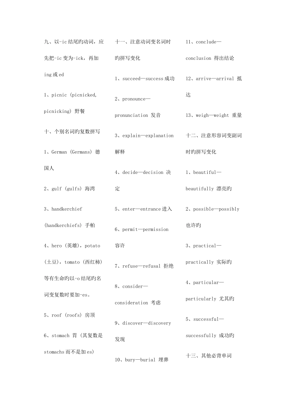 2025年高考英语必背单词_第3页