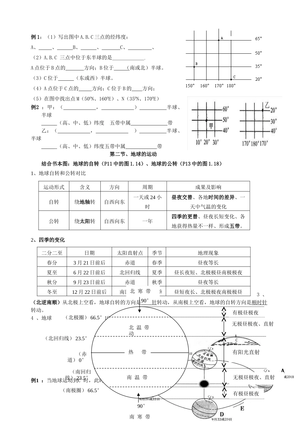 2025年初中地理知识点汇总人教版_第2页