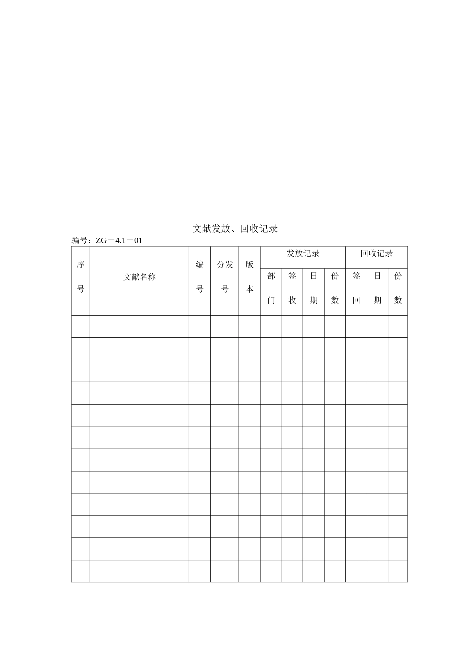 2025年质量体系全套表格表单ISO_第3页