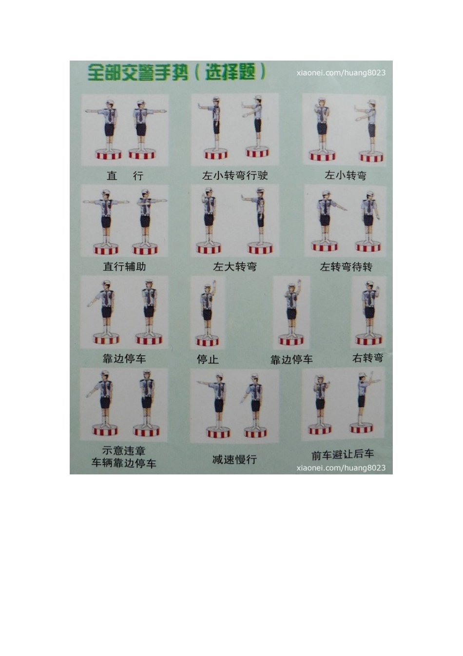 2025年驾照理论考试科目一秘笈_第1页