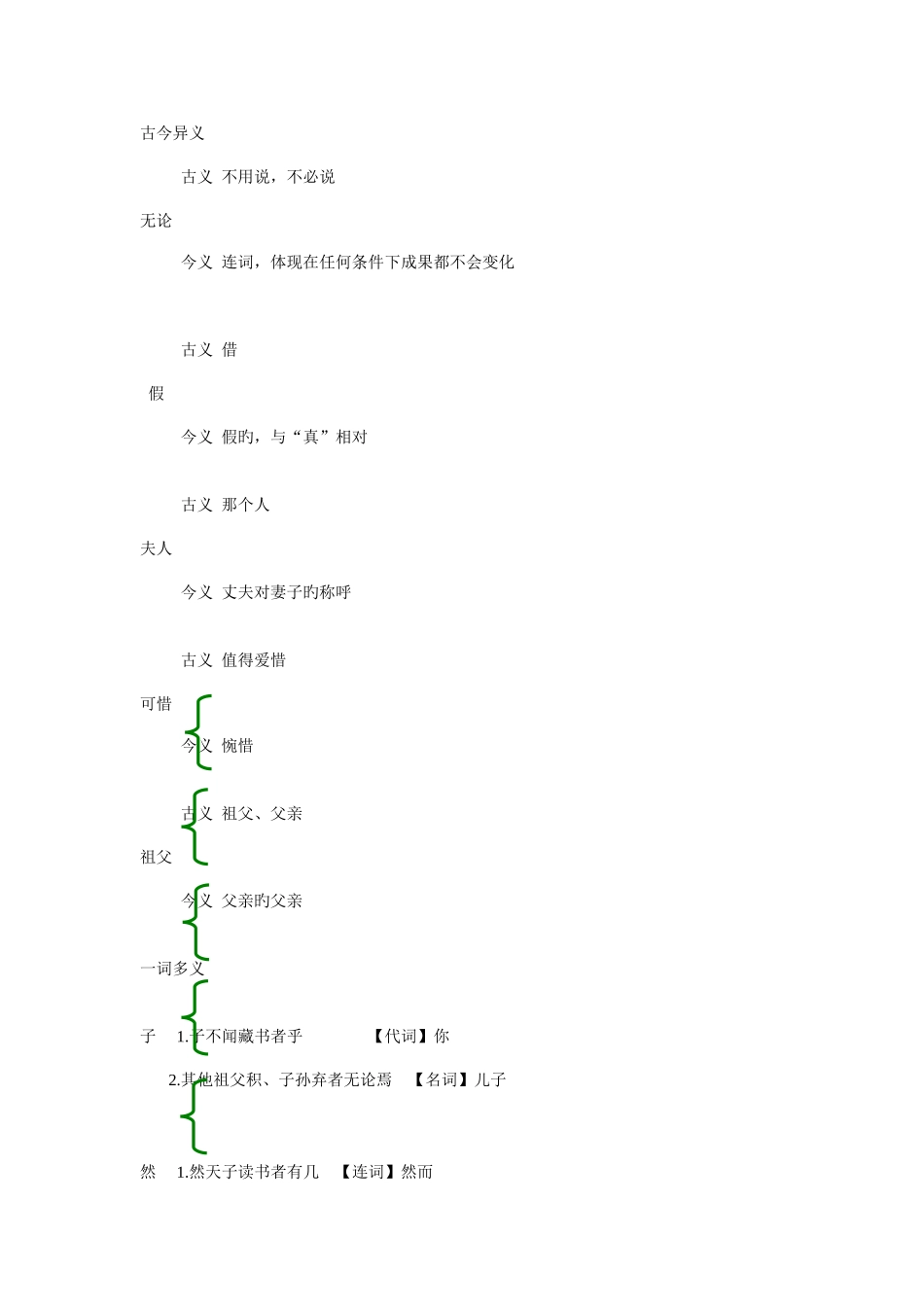 2025年黄生借书说的各类知识点_第2页