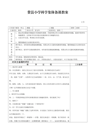 2025年青岛版六年级下册科学全册教案