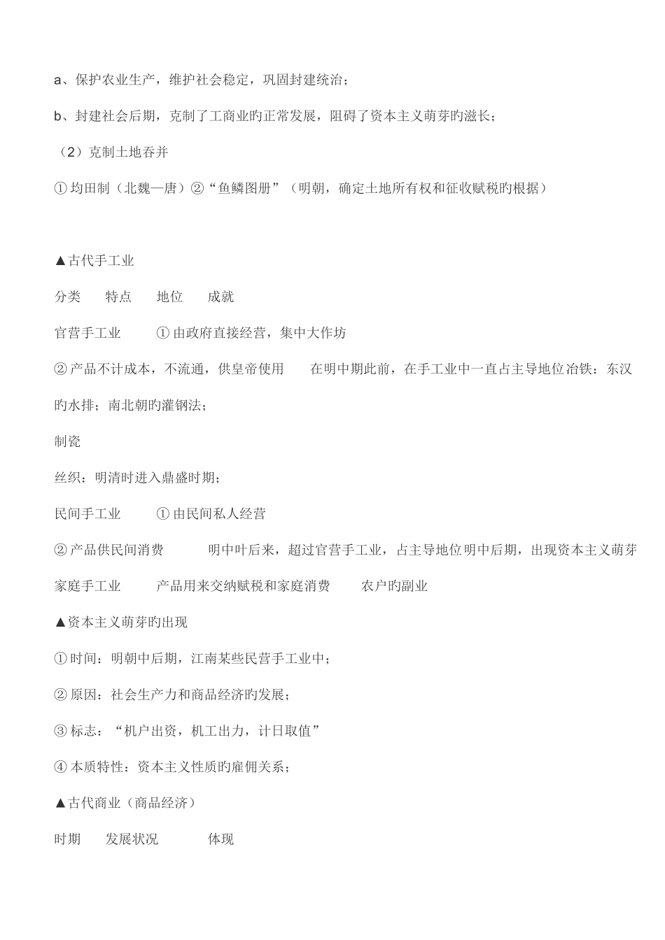 2025年高一历史必修二知识点总结_第2页