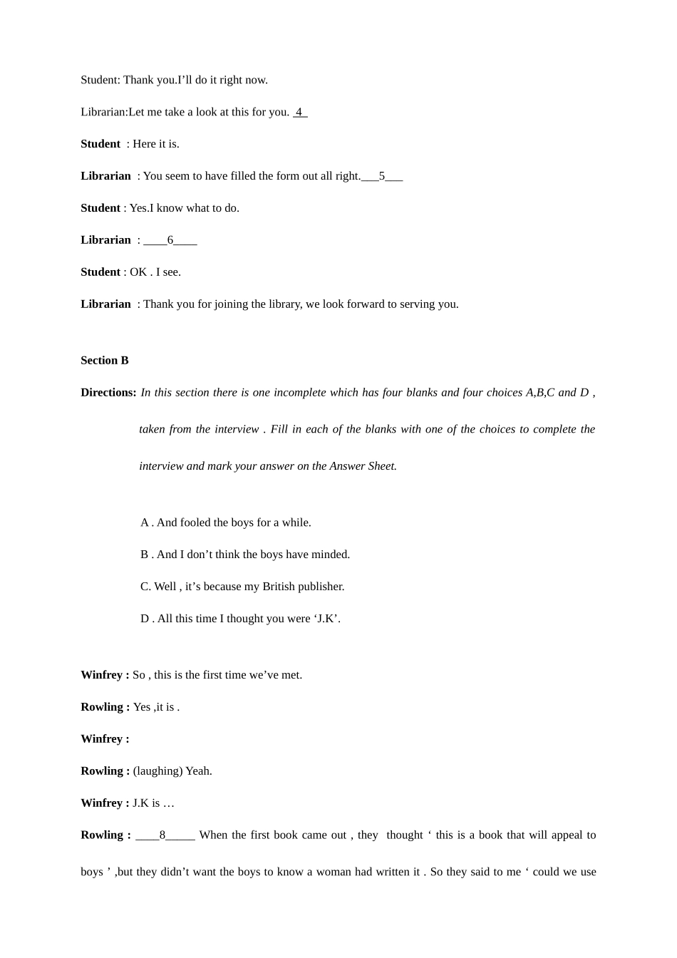 2025年同等学力申硕英语真题_第3页