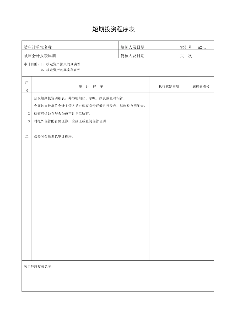 2025年全套资产类程序表_第2页