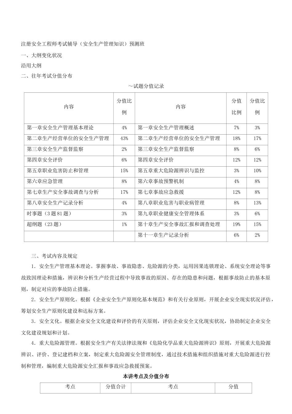 2025年注册安全生产工程师考试安全生产管理基本概念新版_第1页