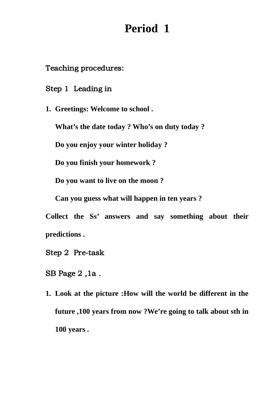 2025年英语八下全册教案U_第2页