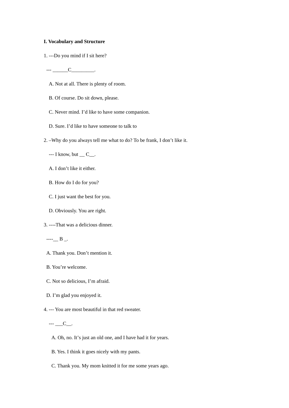 2025年山大专升本本科英语_第1页