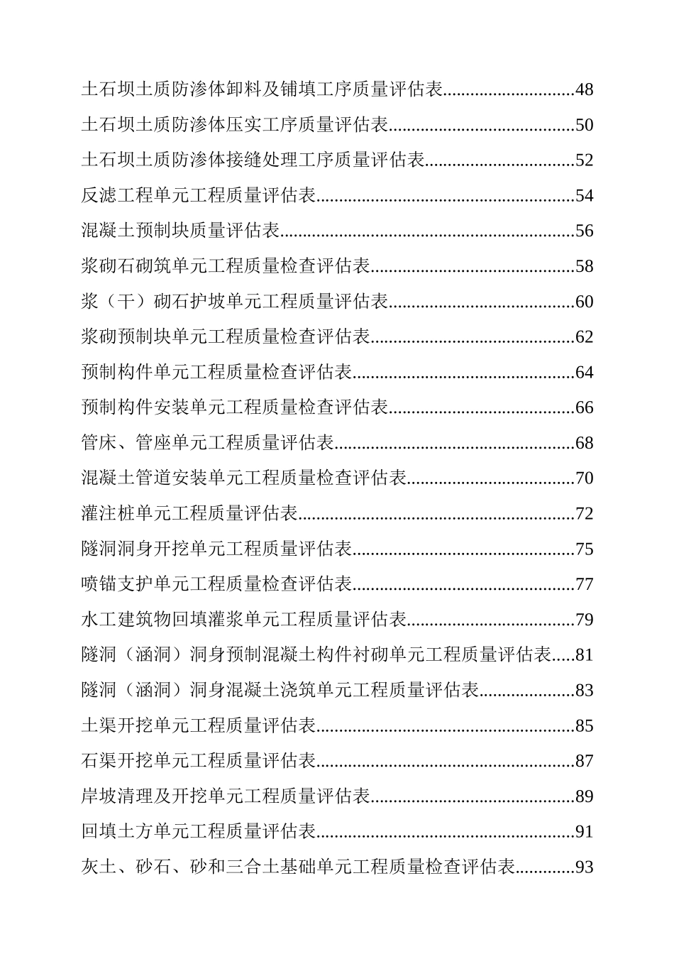 2025年水利全套质检表格_第2页