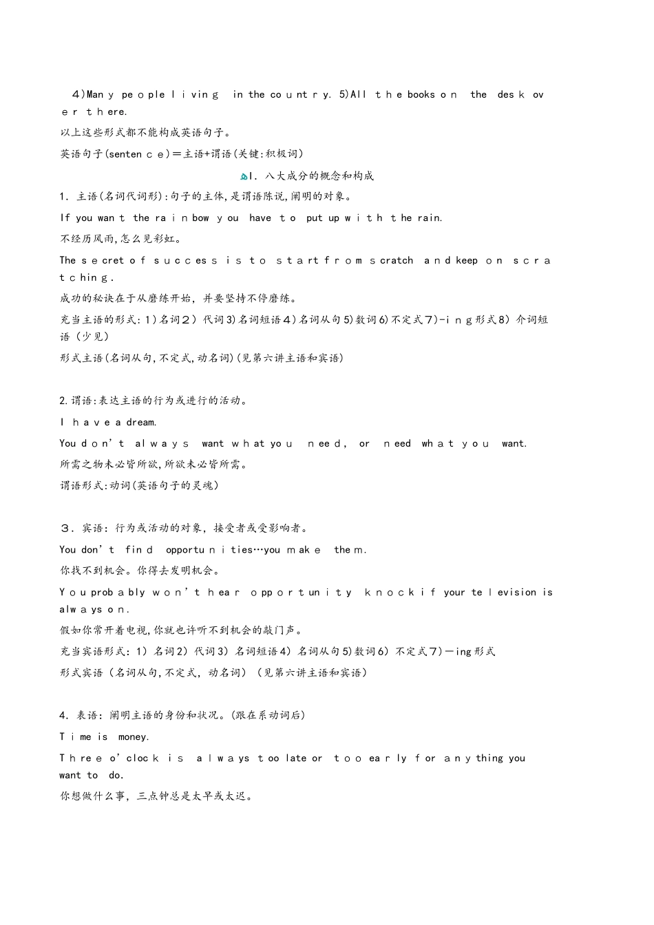 2025年专升本考试英语语法总结_第2页