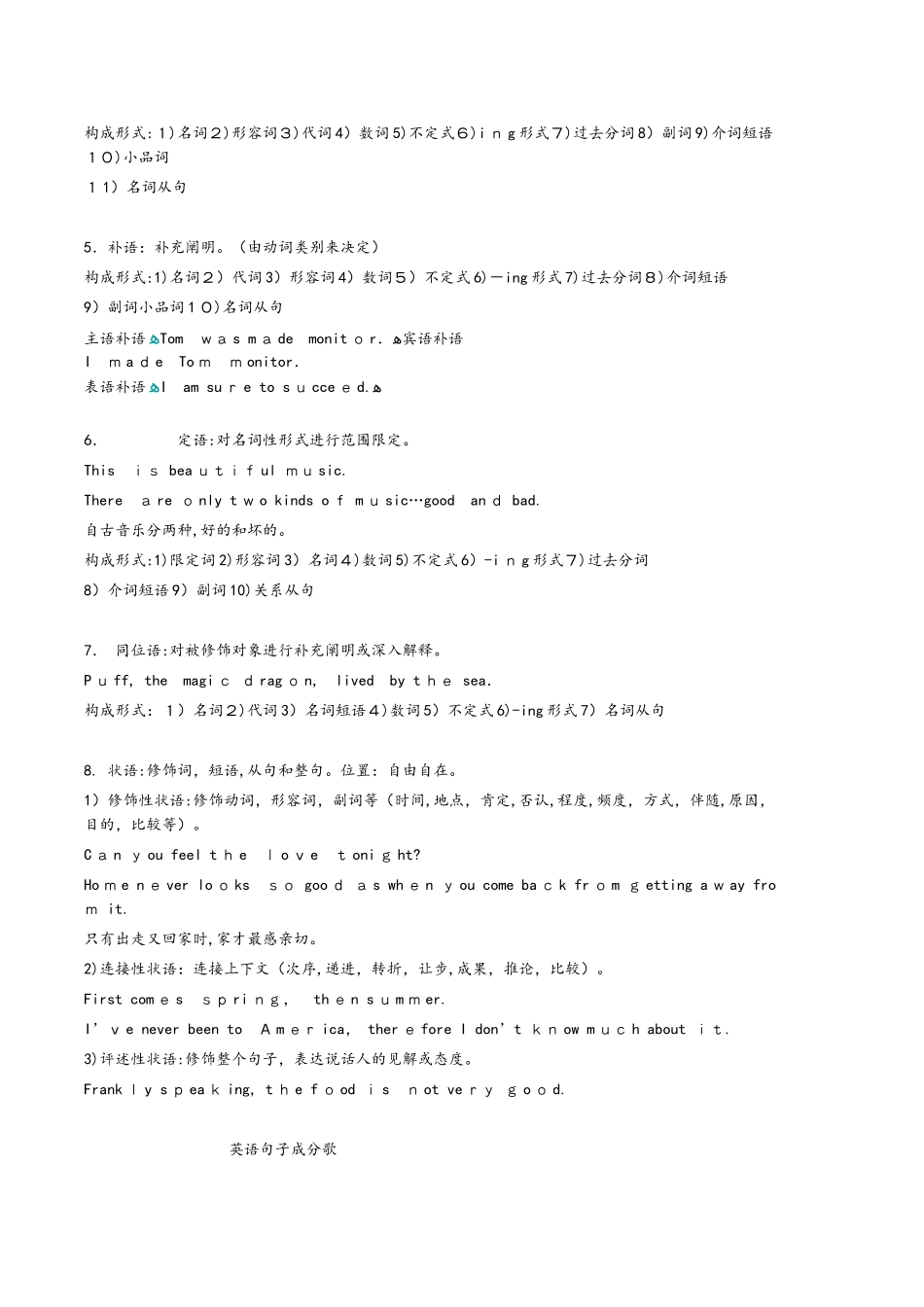 2025年专升本考试英语语法总结_第3页