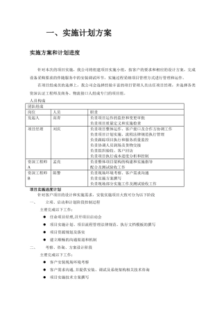 服务器安装方案