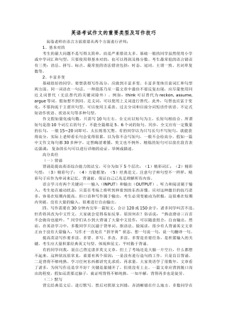 2025年专升本英语作文讲义