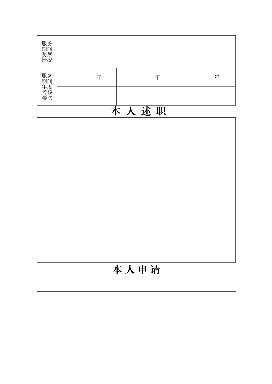 服务期满特岗教师考核及转正相关附表_第3页