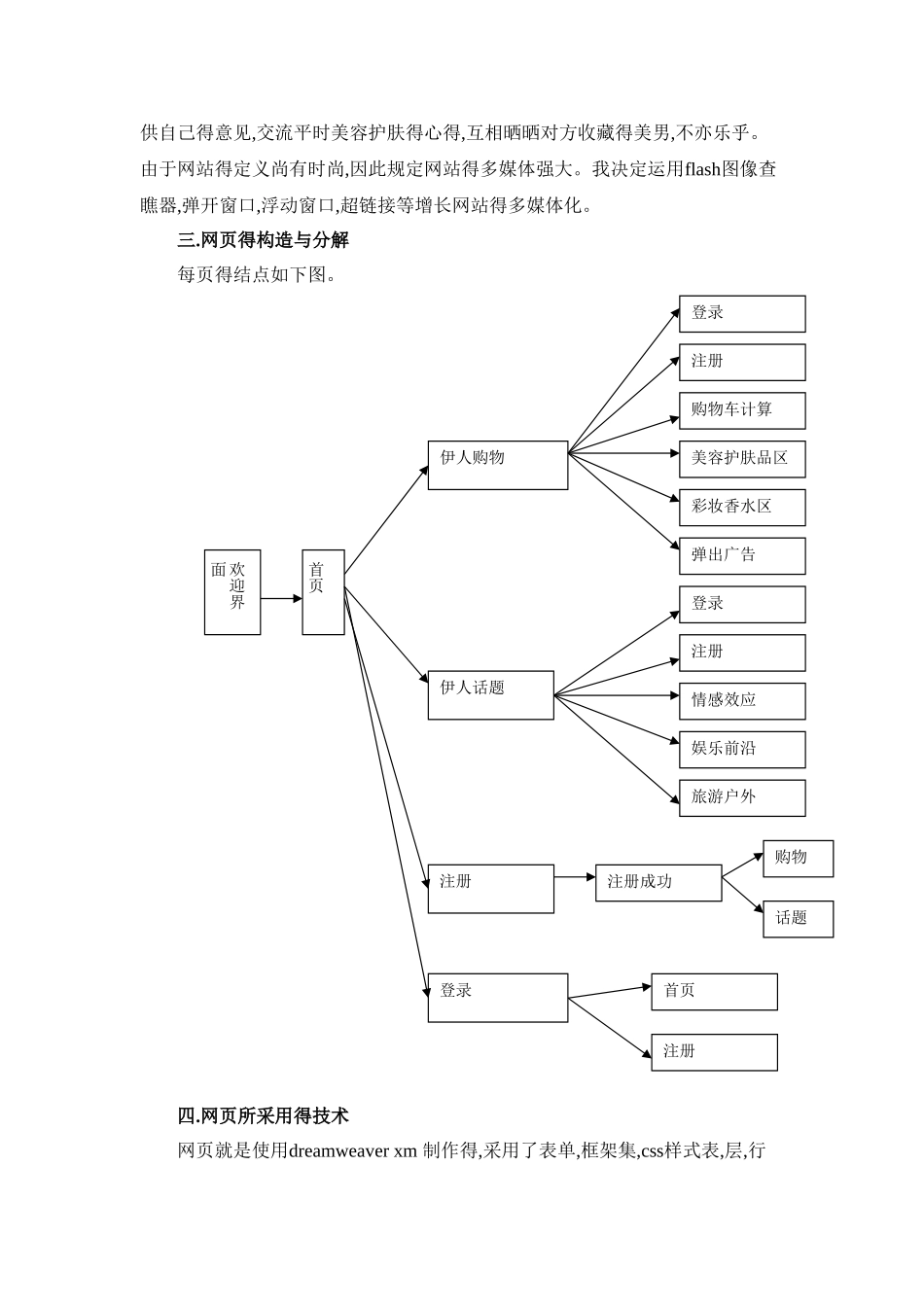 2025年《网页设计》大作业设计说明书_第3页