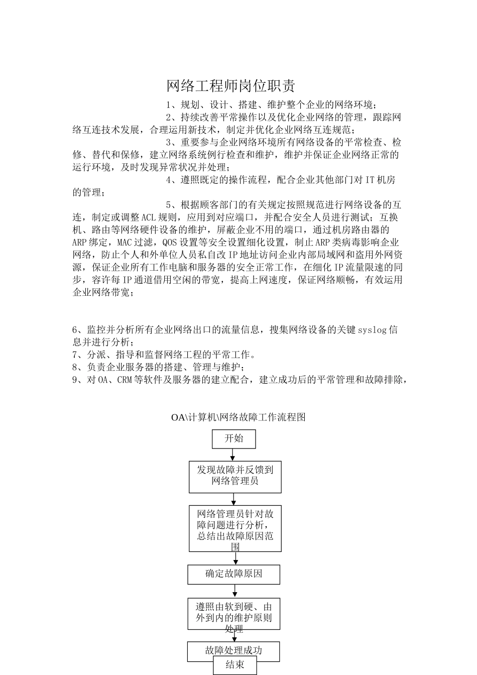 2025年网络工程师岗位职责资料_第2页