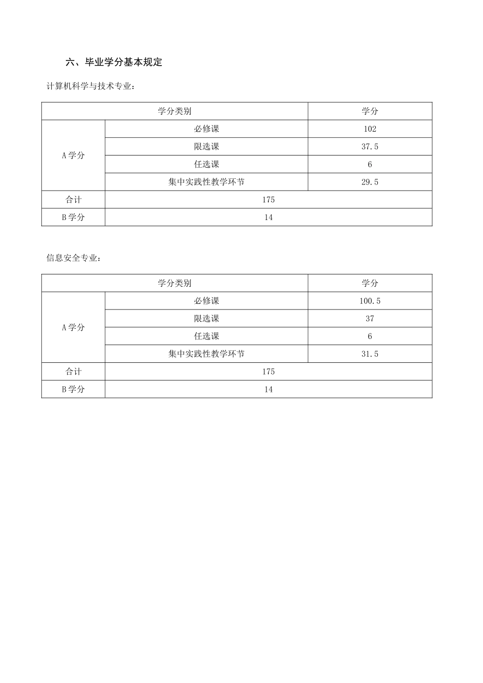 2025年重庆邮电大学计算机大类专业培养方案_第3页