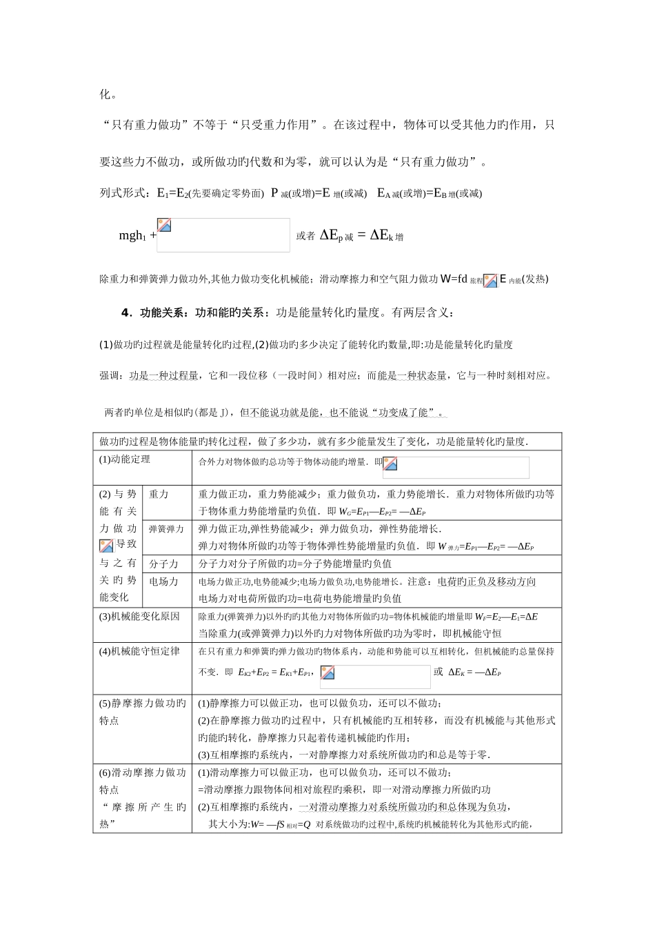 2025年高中物理动量和能量知识点_第3页