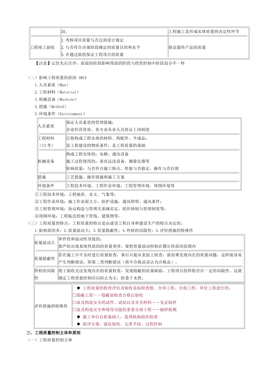 2025年监理工程师质量控制第一章知识点整理_第2页