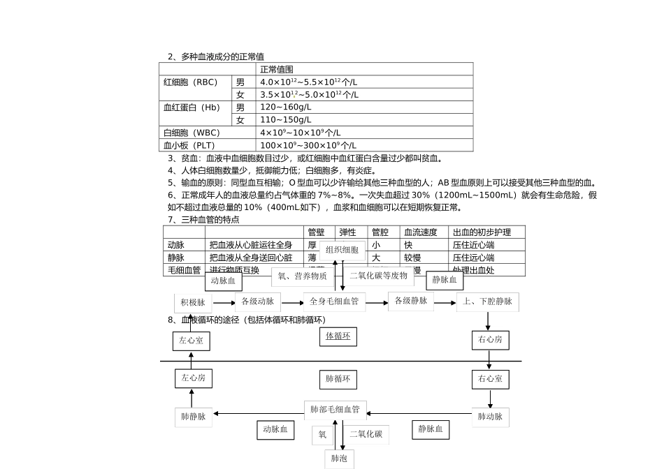 2025年七年级生物下册知识点冀教版_第3页
