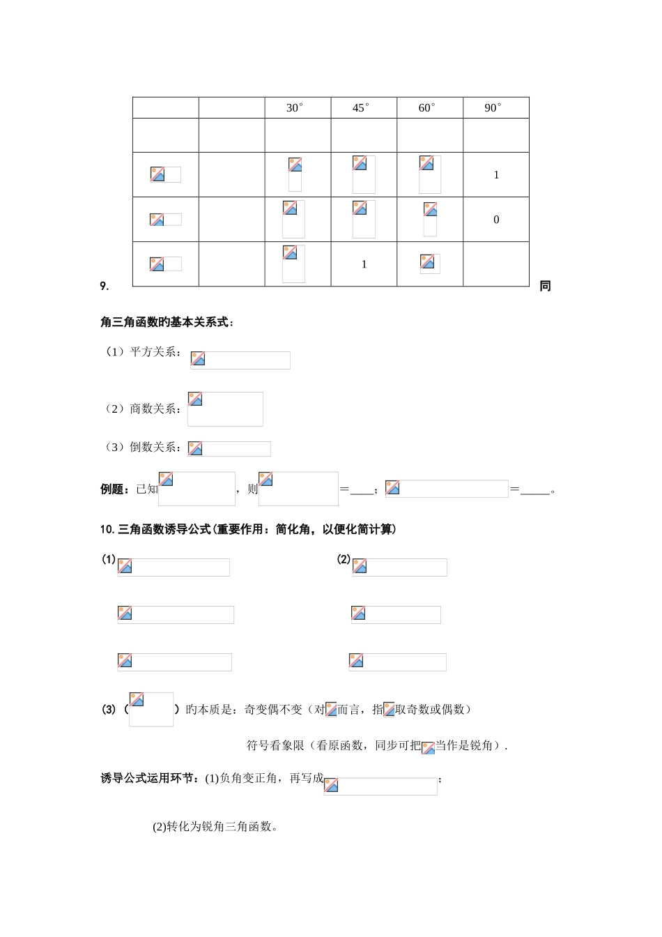 2025年高中三角函数知识点总结精华版_第2页