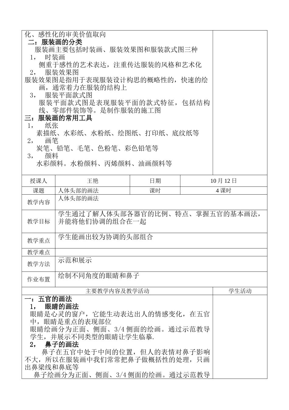 服装画技法教案_第2页