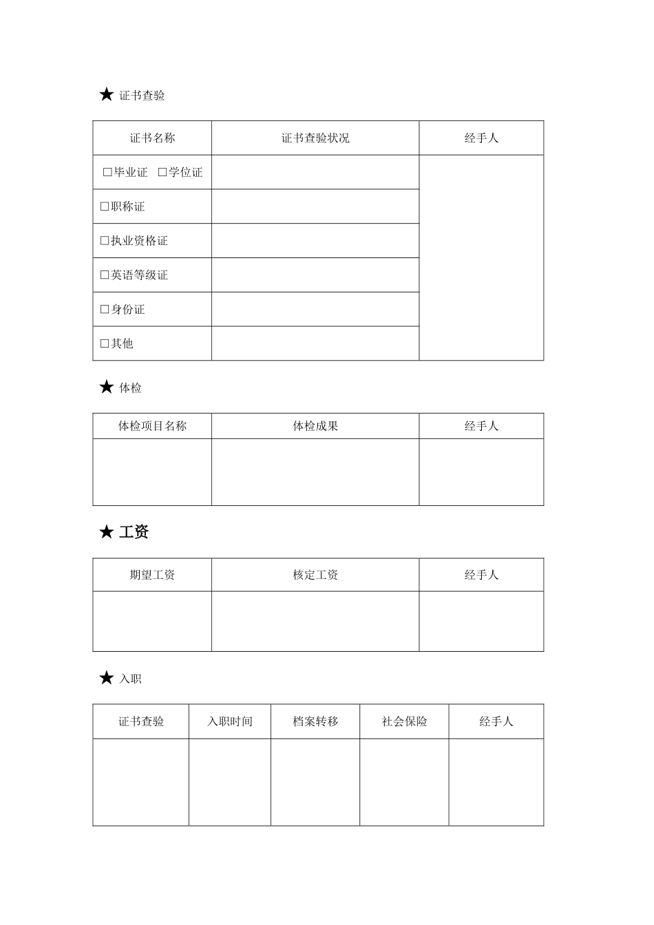 2025年面试考评表_第2页