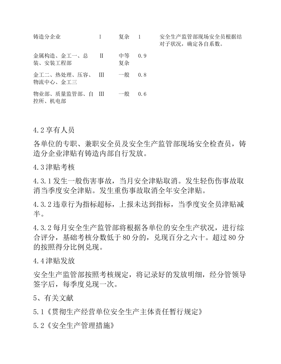 2025年绩效管理制度安全员津贴管理制度_第2页