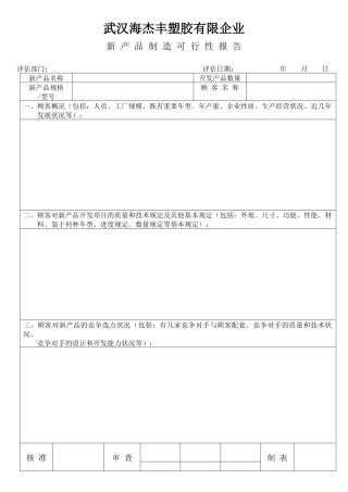 2025年APQP标准全套表单最全面