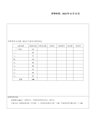 木材加工企业安全评审标准