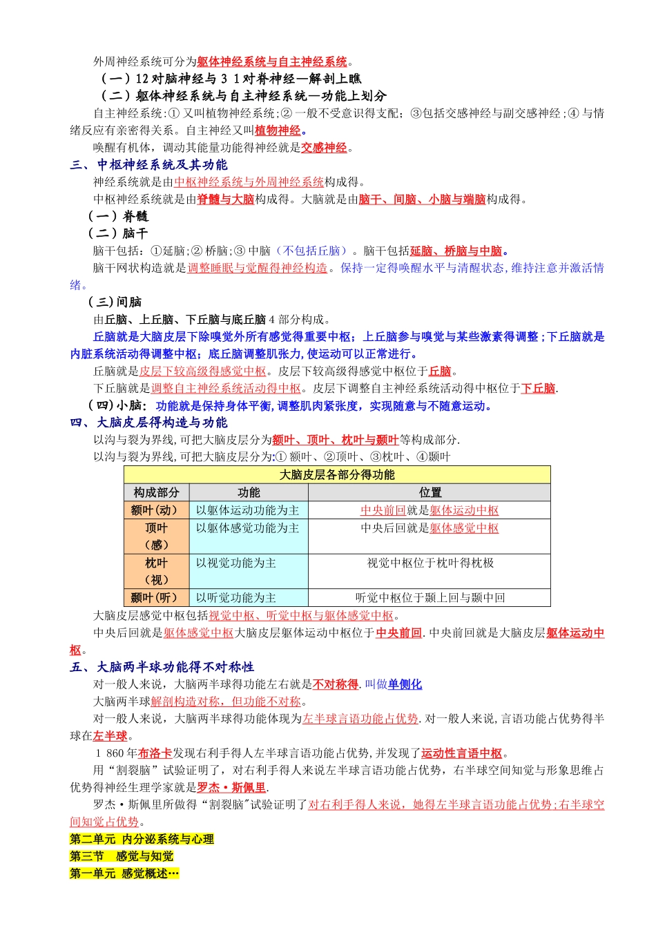 2025年心理咨询师《基础知识》详细笔记整理_第3页