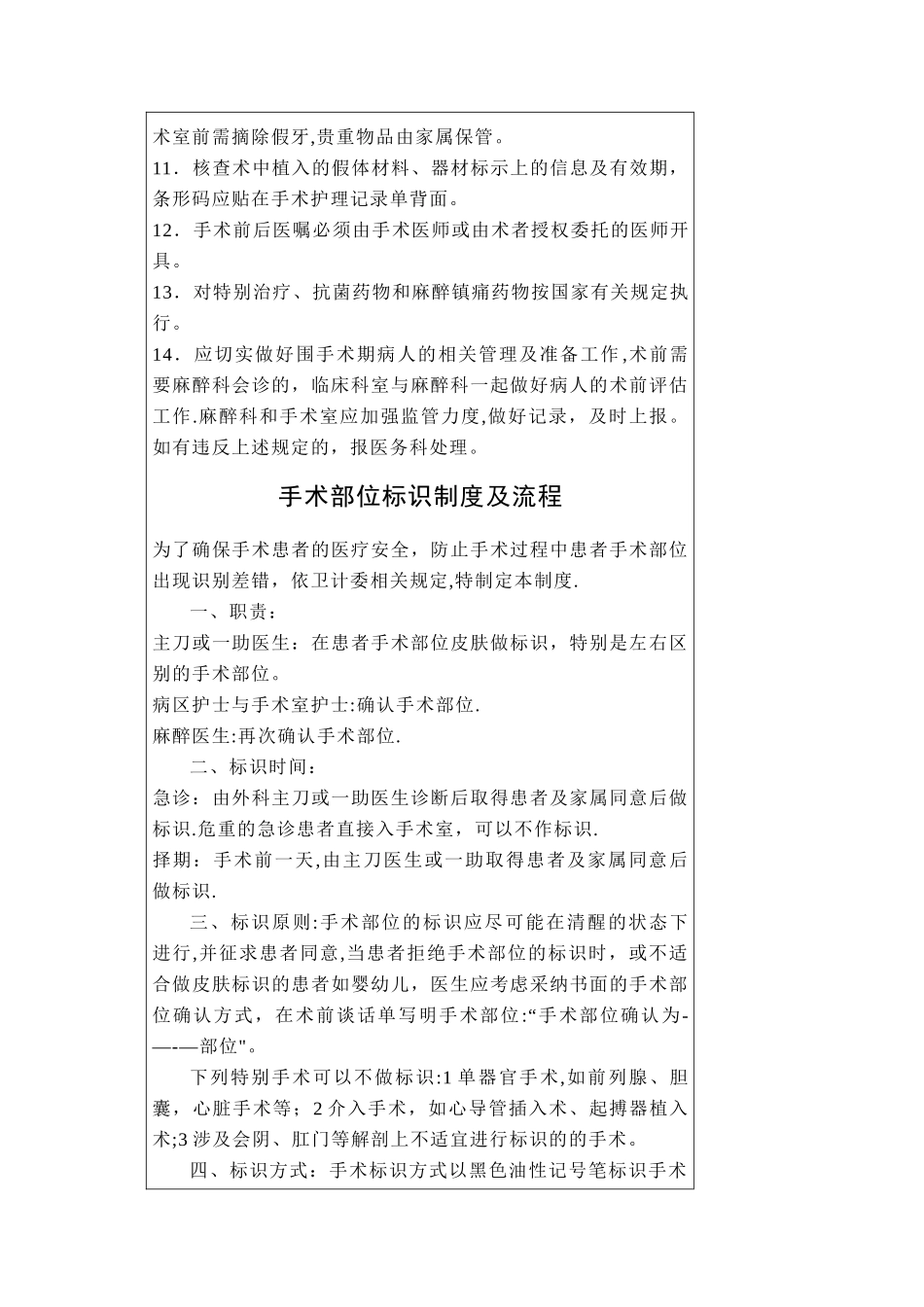 术前准备的相关管理制度_第2页