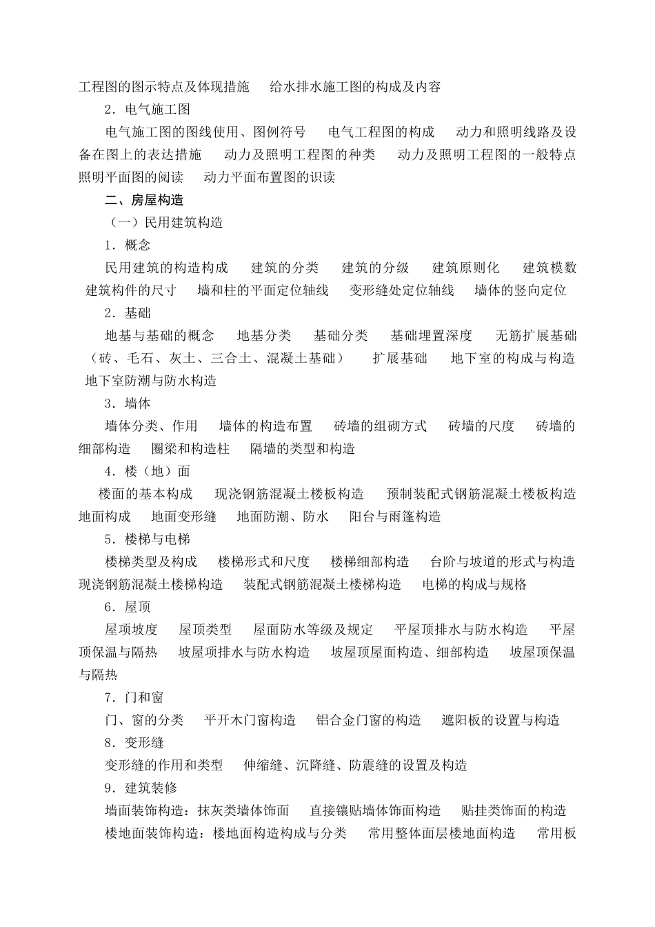 2025年建筑工程专业初中级任职资格考试_第3页