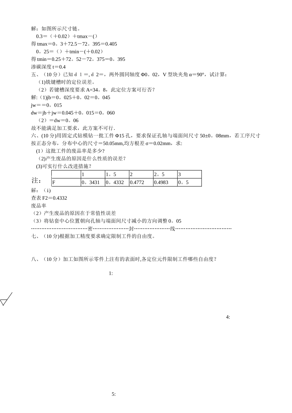 机械制造工艺学试卷及答案01_第2页