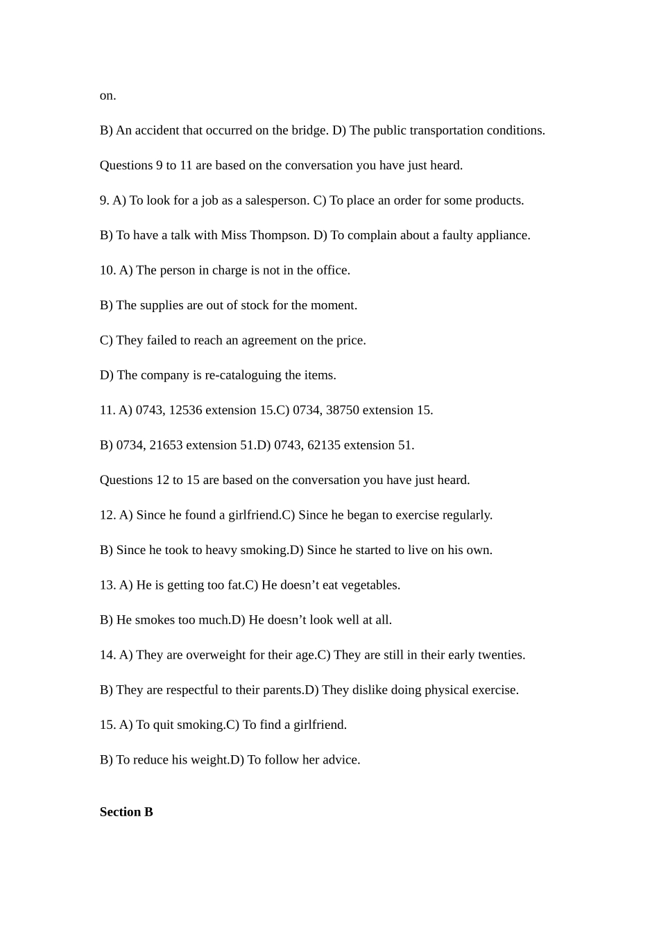 2025年12月四级真题及答案第2套_第3页